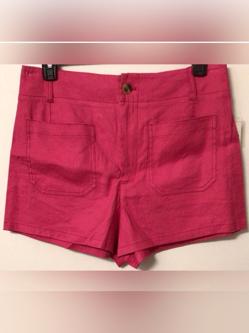 NWT  Maeve The Colette linen blend shorts size 32